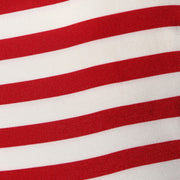 Striped Patchwork Neck Print Vintage Dress American Flag Print