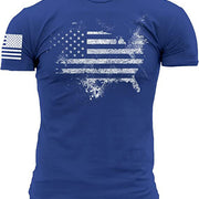 American Acid 1776 Us Flag Men Clothing T-Shirt Funny Whiske