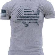 American Acid 1776 Us Flag Men Clothing T-Shirt Funny Whiske