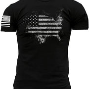 American Acid 1776 Us Flag Men Clothing T-Shirt Funny Whiske