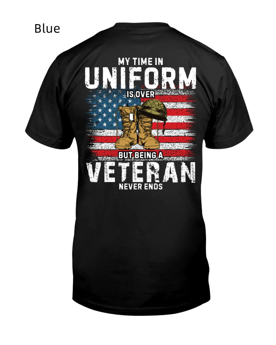 Men's Fashion American Flag Casual Fitness Printed Short Sleeve